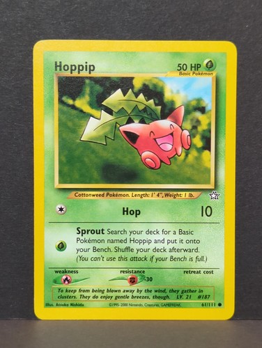 Pokémon tcg hoppip neo - pokémon,