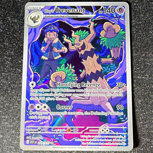 Hop trevenant full art holo - full,
