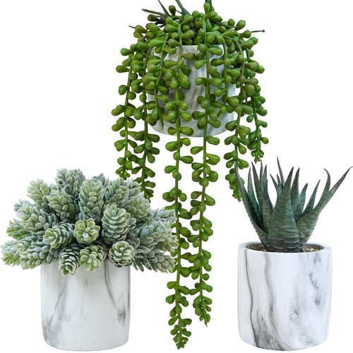 Set small artificial - of, 3
